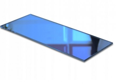 Зеркальный монолитный поликарбонат IRROX-REFLECTION GP, голубой, 2*1000*2000мм