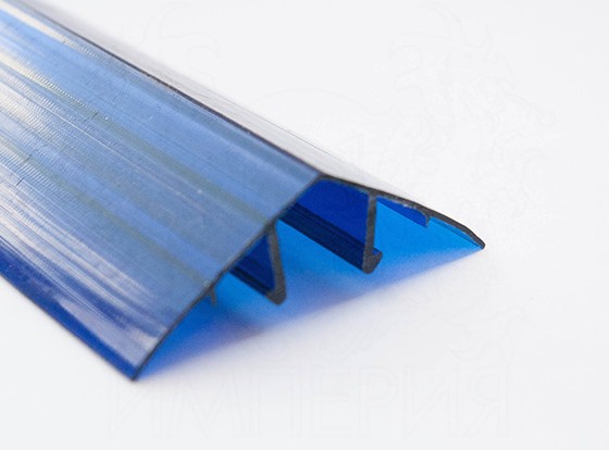 Профиль соединительный разъемный НРС 6-10 мм, синий