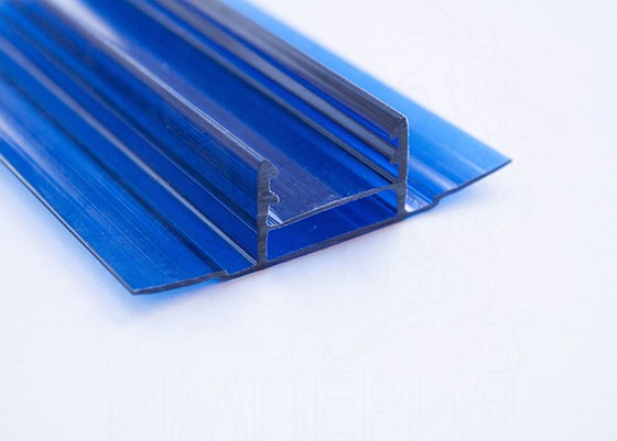 Профиль соединительный разъемный НРС 6-10 мм, синий