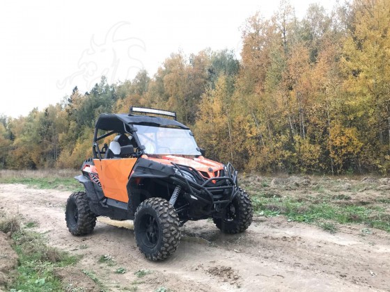 Стекло лобовое SuperAtv для квадроциклов CF-Moto Z-8 WS-CF-ZF800EX-70 WS-CF-ZF800EX-70