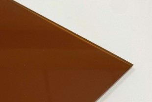 Монолитный поликарбонат Borrex толщина 2 мм, бронза йод