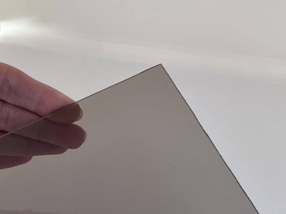 Монолитный поликарбонат Borrex толщина 3 мм, бронза серый