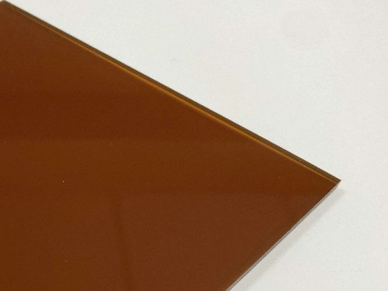 Монолитный поликарбонат Borrex толщина 5 мм, бронза йод