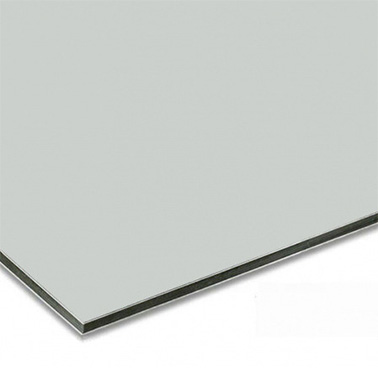 Алюминиевая композитная панель 3 мм, матовое серебро
