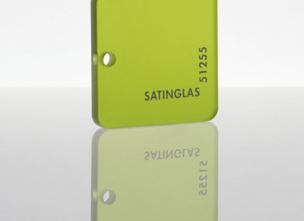 Литьевое оргстекло Setacryl Satinglas, толщина 4 мм, салатовый