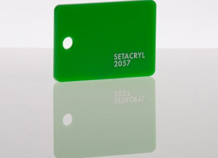 Литьевое оргстекло Setacryl, толщина 3 мм, зеленый 2057