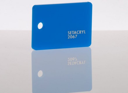 Литьевое оргстекло Setacryl, толщина 3 мм, синий 2067