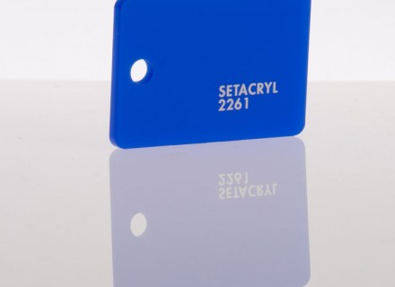 Литьевое оргстекло Setacryl, толщина 3 мм, синий 2261