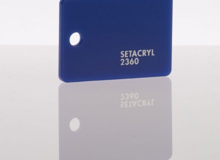 Литьевое оргстекло Setacryl, толщина 3 мм, синий 2360
