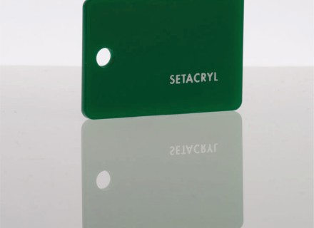 Литьевое оргстекло Setacryl, толщина 3 мм, зеленый 2250