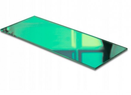 Зеркальный монолитный поликарбонат IRROX-REFLECTION GP, зеленый, 2*1000*2000мм