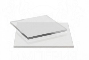 Монолитный поликарбонат толщина 15 мм, прозрачный