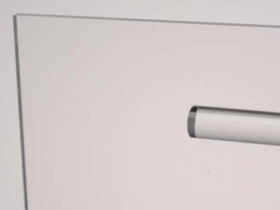 Абразивостойкий (нецарапающийся) монолитный поликарбонат LEXAN FMR5XT - 12 мм, бесцветный