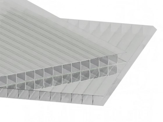Сотовый поликарбонат SUNNEX 3R 2100*12000 серый 16мм