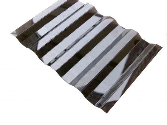 Профилированный поликарбонат Borrex бронза серый 0.8 мм