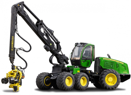 Стекло для кабины харвестера John Deere 1270D