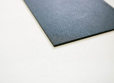 Полистирол с тиснением "Манка", черный, 3 мм